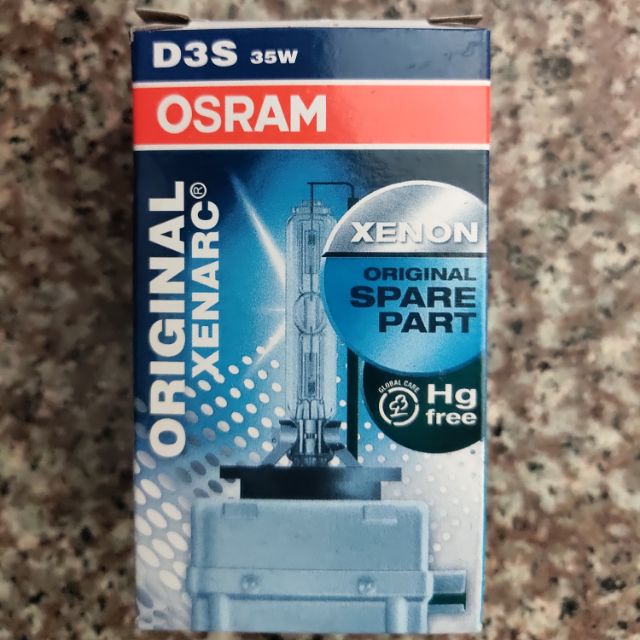Bóng đèn xenon Osram 66340 chân D3S chính hãng (hộp 1 cái)