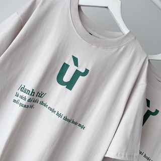 Áo thun cotton co giãn "Ừ" ( ảnh thật tại shop)