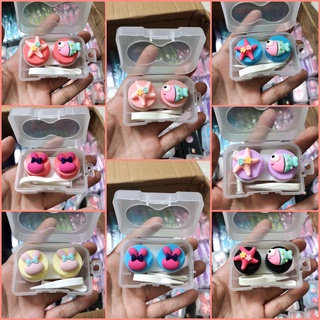 Khay đựng lens gấu baby đơn