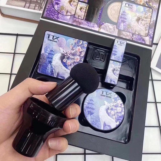 [TẶNG KÈM Quà ]Set phấn nước Kèm SON 4 món siêu xinh | BigBuy360 - bigbuy360.vn