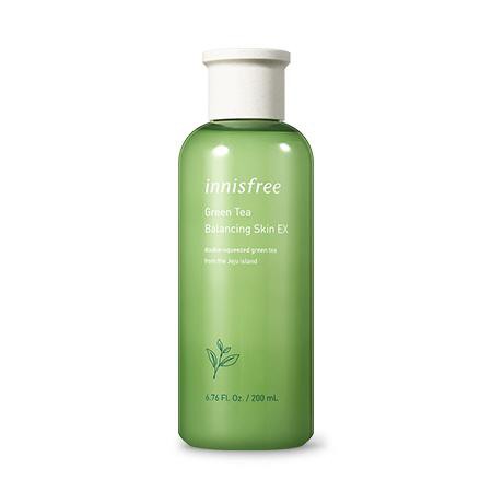 Nước cân bằng dưỡng ẩm trà xanh innisfree Green Tea Balancing Skin EX 200ml | Innisfree Cần Thơ