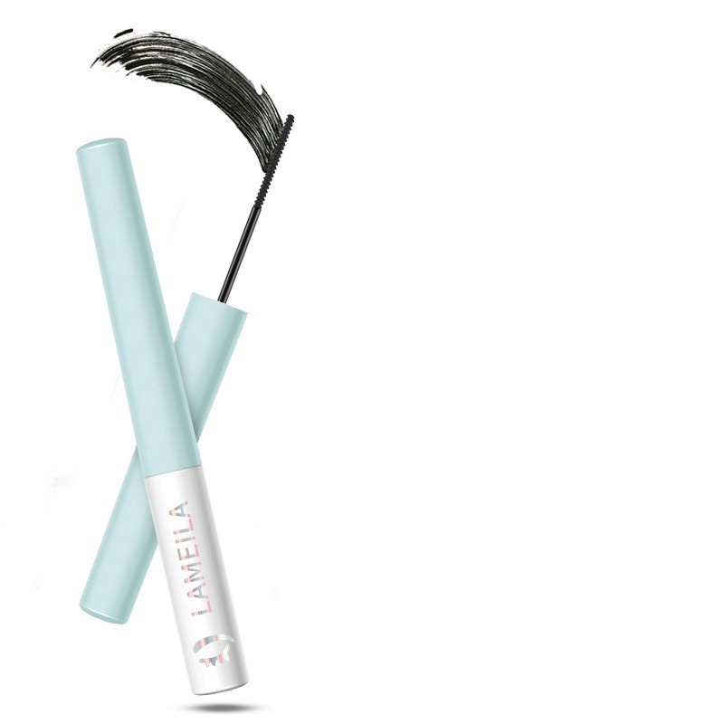 Mascara Lameila vỏ xanh đầu bút mảnh, nhanh khô, chống nước hàng nội địa Trung