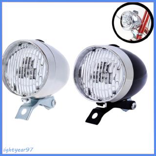 Đèn pin led đi ban đêm gắn phía trước xe đạp kiểu cổ điển tiện dụng