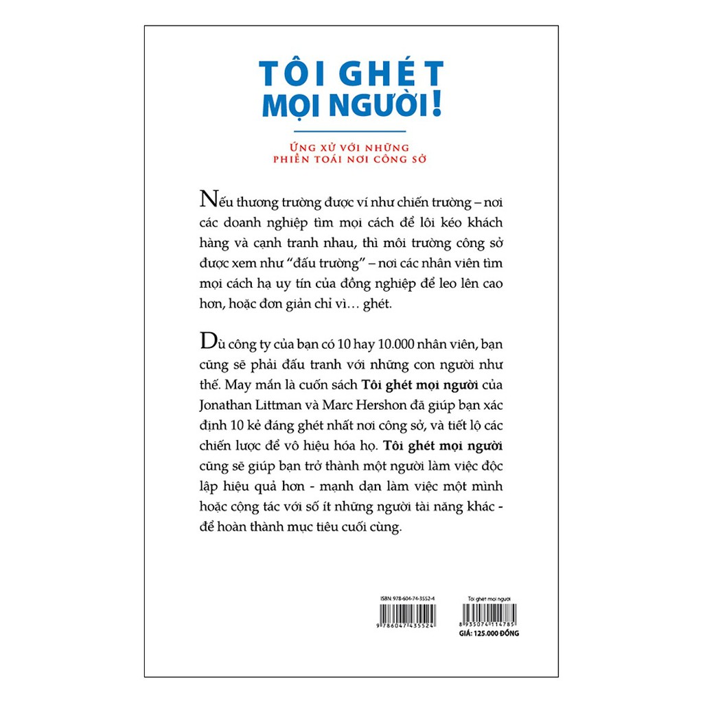 Sách - Tôi Ghét Mọi Người | BigBuy360 - bigbuy360.vn