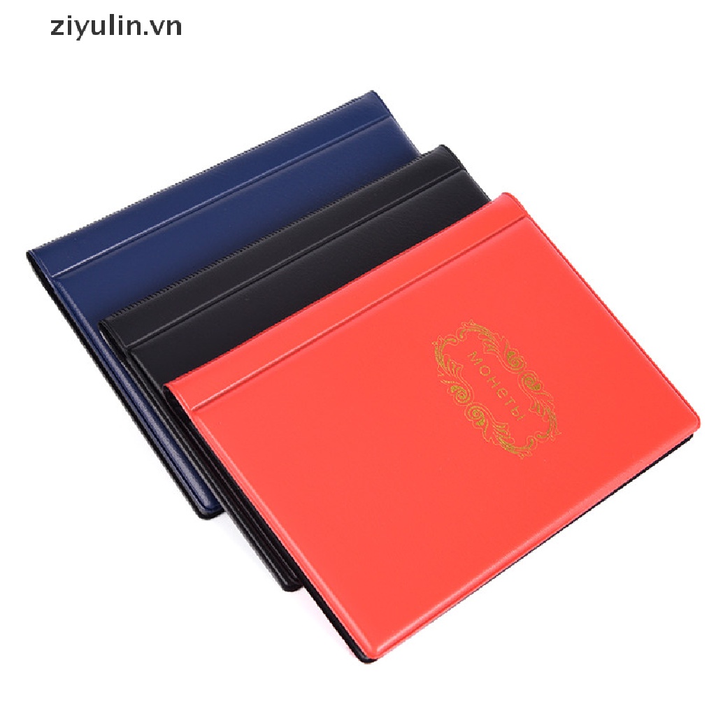 Album đựng tiền xu sưu tầm 10 trang 120 ngăn kiểu Nga