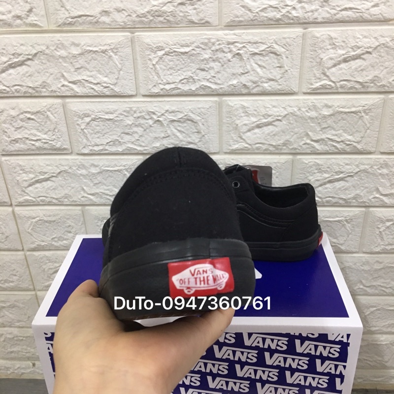 Giày 𝐕𝐀𝐍𝐒 old skool full đen size 36->43 NAM NỮ