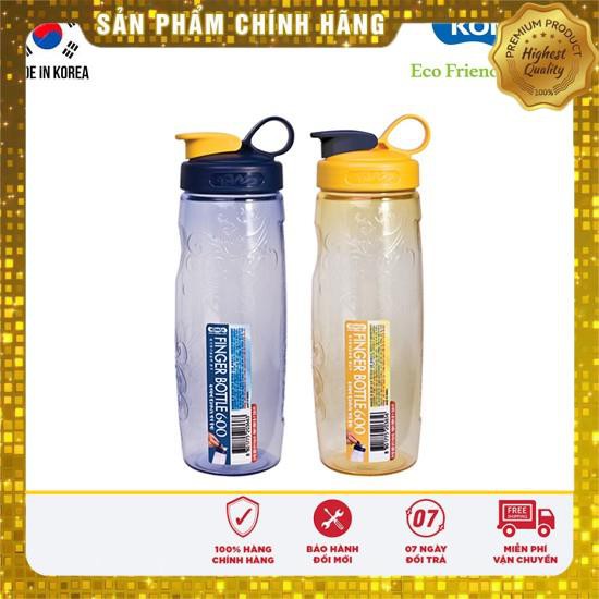 Bình nước nhựa FINGER BOTTLE Hàn Quốc KOMAX 600ml
