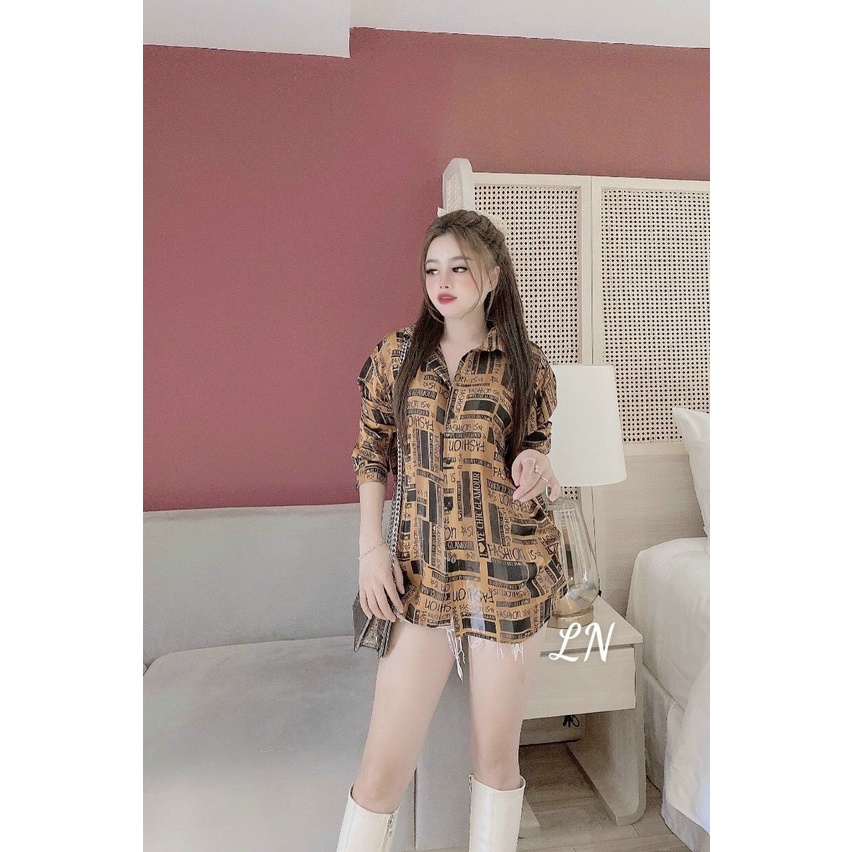 Áo sơ mi nữ cao cấp - chất liệu mềm mại - thoáng mát DIỄM NHI SHOP MIG07