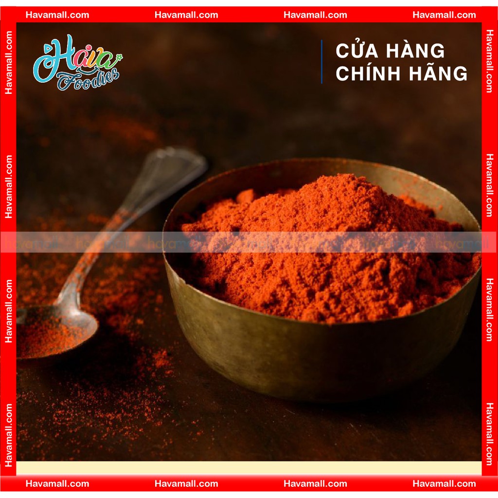 Bột Ớt Cựa Gà Hava Foodies - Paprika Smoke Ground