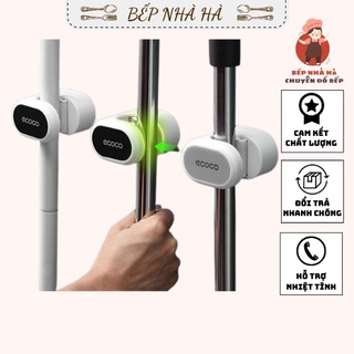 Móc treo, móc treo chổi nhà tắm Ecoco dán cường lực đa năng tiện dụng