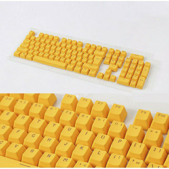 Bộ Keycap 87/104 xuyên led nhiều màu cho bàn phím cơ