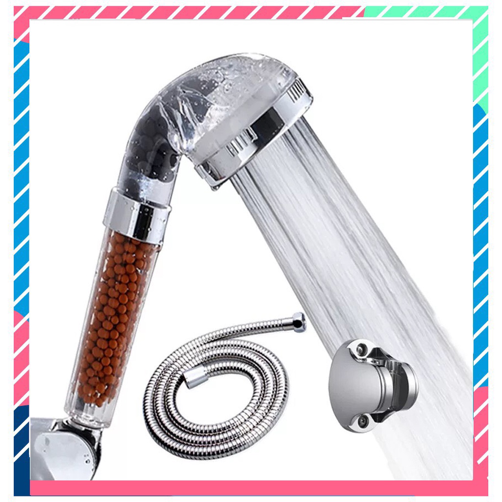 Bộ Tay Vòi Tắm Hoa Sen Tăng Áp Lực Nước
