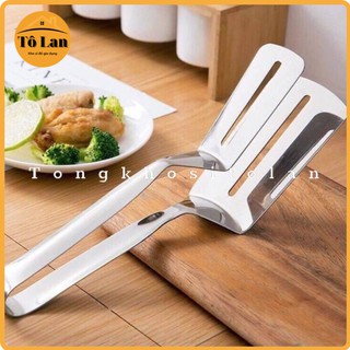 Kẹp inox gắp nóng thức ăn mẫu mới - Xẻng gắp thức ăn nóng
