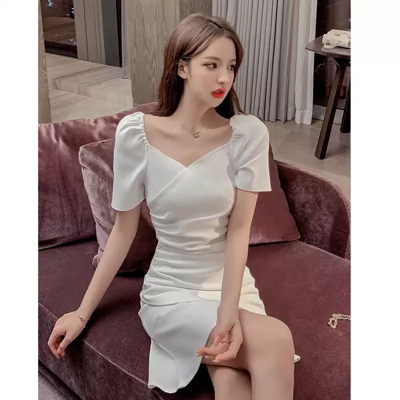 Váy Nữ Xoắn Eo, Đầm Nữ Thiết Kế Kiểu Nhẹ Nhàng SIXTEEN. | BigBuy360 - bigbuy360.vn