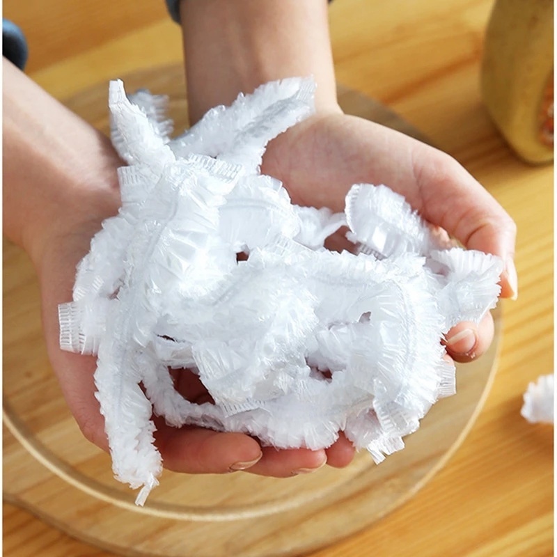 Set 100 Màng Bọc Thực Phẩm Trong Suốt Chống Rách Sử Dụng Một Lần