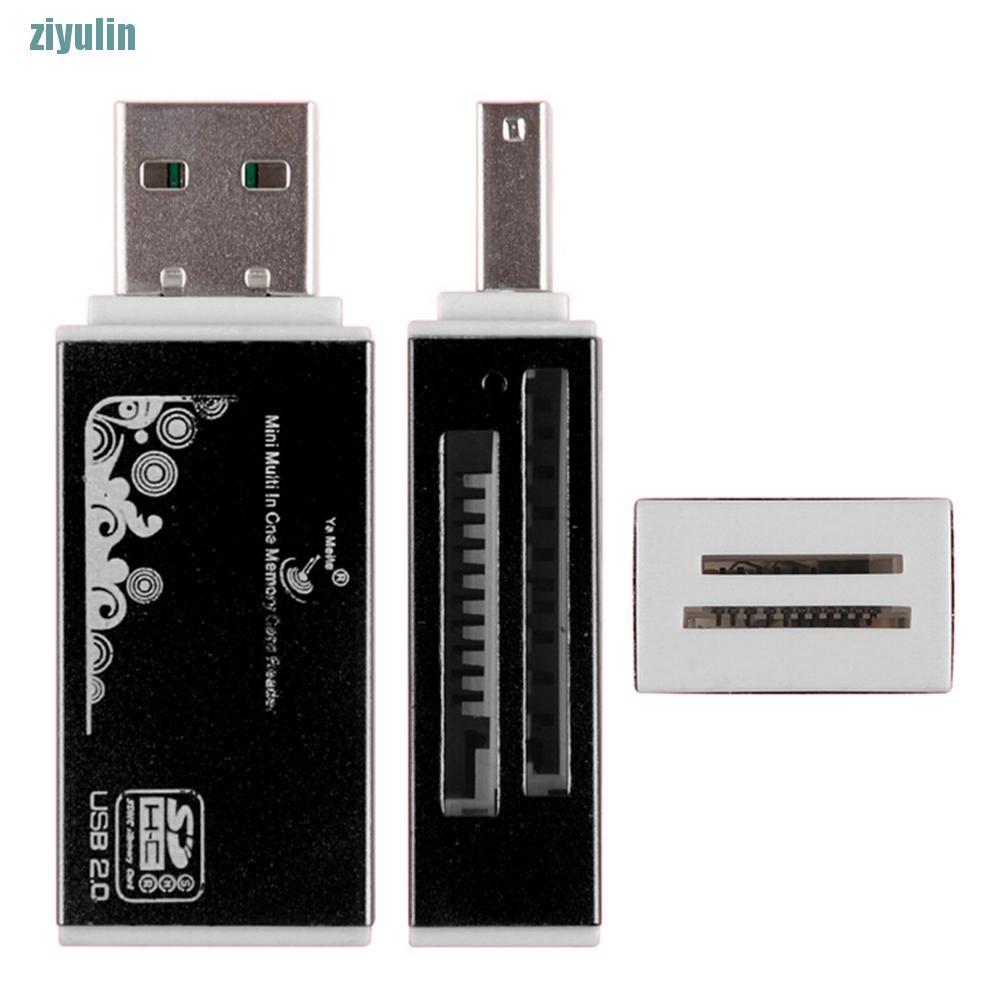 Đầu Đọc Thẻ Nhớ Micro Sd Sdhc Tf M2 Mmc Ms Pro Duo All Trong 1 Usb 2.0 | BigBuy360 - bigbuy360.vn