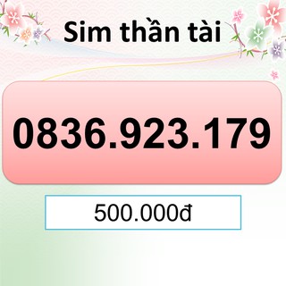Sim số đẹp