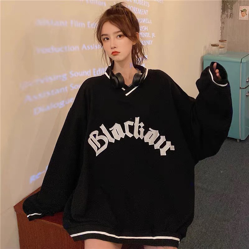 [ Mã 12FASHIONSALE1 giảm 10K đơn 50K ] Áo Sweater Phối Viền Áo Sweater Nỉ Dày Dặn Mềm Min Form Rộng Nam Nữ [Ảnh Thật] | BigBuy360 - bigbuy360.vn