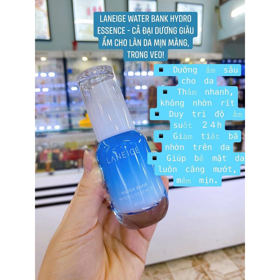 [CHÍNH HÃNG] Tinh Chất Cấp Ẩm LANEIGE Water Bank Hydro Essence Serum | BigBuy360 - bigbuy360.vn