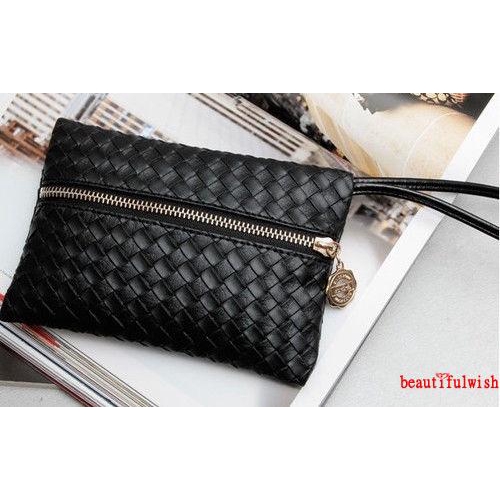 WFU-Fashion Women´s Clutch Purse Bag PU Leather Mini-Handbag #BB