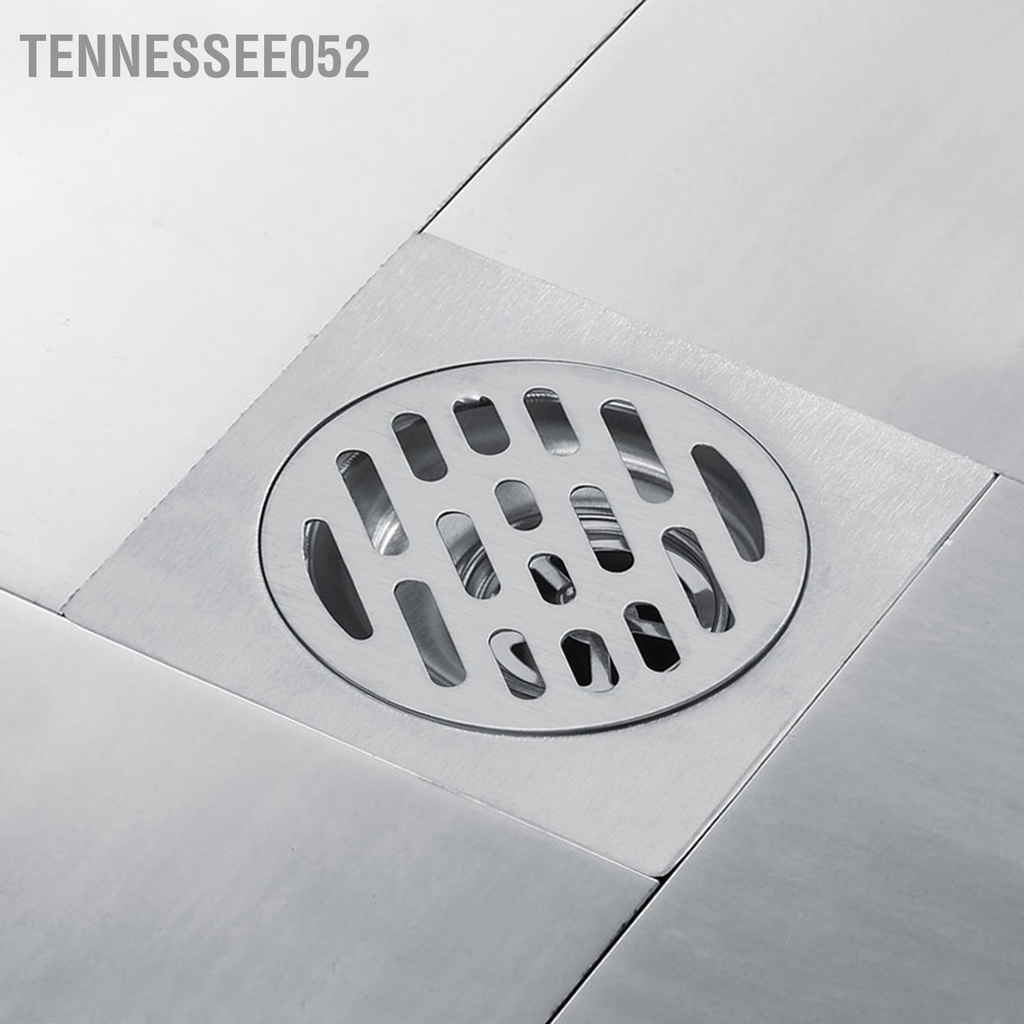 Tennessee052 Thép không gỉ dày Nhà tắm Phòng bếp Chống mùi hôi Sàn thoát nước Thùng thải