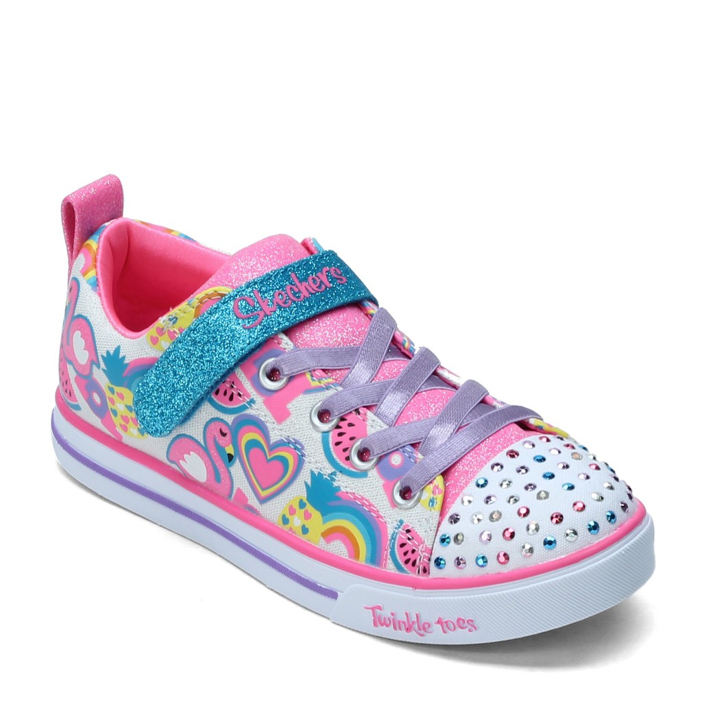 Giày thể thao SKECHERS - SPARKLE LITE dành cho bé gái 20212L-WMLT