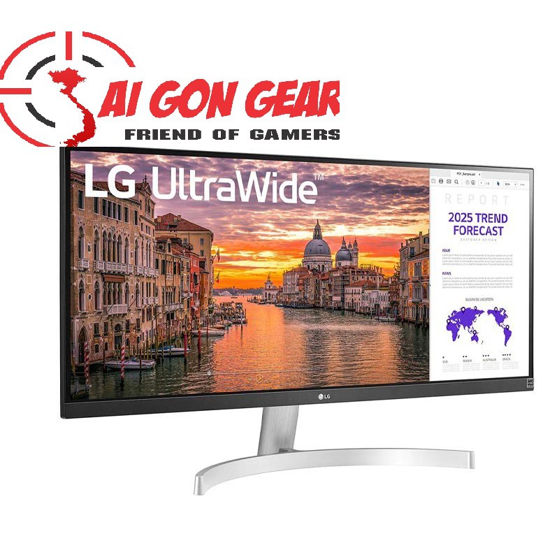 Màn hình LG 29WN600-W (29 inch/WFHD/IPS/75Hz/5ms/250 nits/HDMI+DP) new | BigBuy360 - bigbuy360.vn