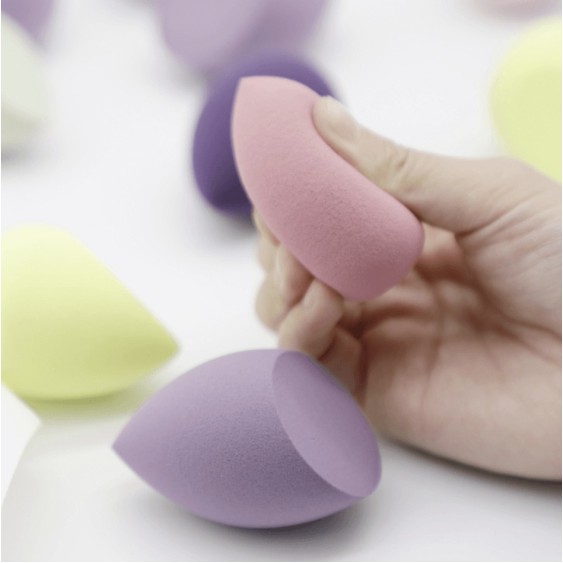 Mút Trang Điểm, Mút Tán Kem Nền, Cushion Phấn Nước 4 Trứng  Một Hộp  Có Thể Sử Dụng Tiện Lợi