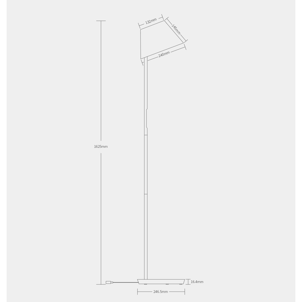 Đèn sàn thông minh Xiaomi Yeelight Star YLLD01YL (đèn sàn siêu sáng tạo)