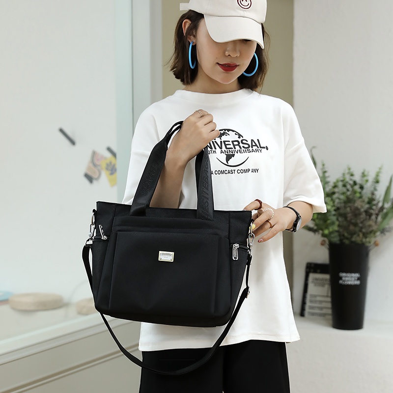 Túi Xách Nhiều Ngăn Đeo Vai Sức Chứa Lớn Thời Trang Phong Cách Mới Cho Nữ