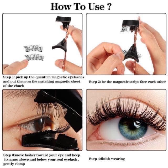 ❤️ Bộ bấm mi định hình nam châm, có thể tháo lắp nhiều lần (kèm ảnh và video thật)❤️ | BigBuy360 - bigbuy360.vn