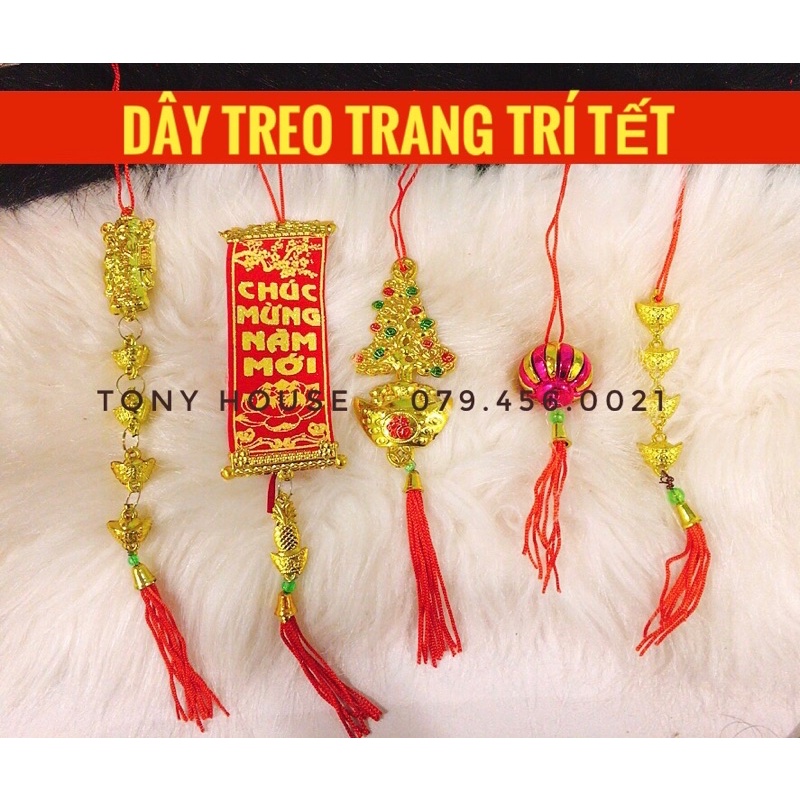 Dây treo tết, liễng treo tết, dây trang trí tết - TONYHOUSE