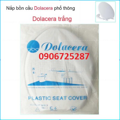 Nắp bồn cầu Dolcera Trắng  Dolacera, năp đậy bàn cầu