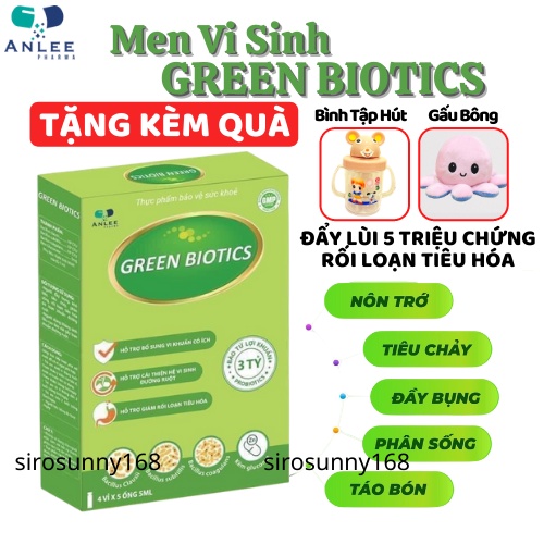 GREEN BIOTICS - MEN VI SINH BÀO TỬ LỢI KHUẨN