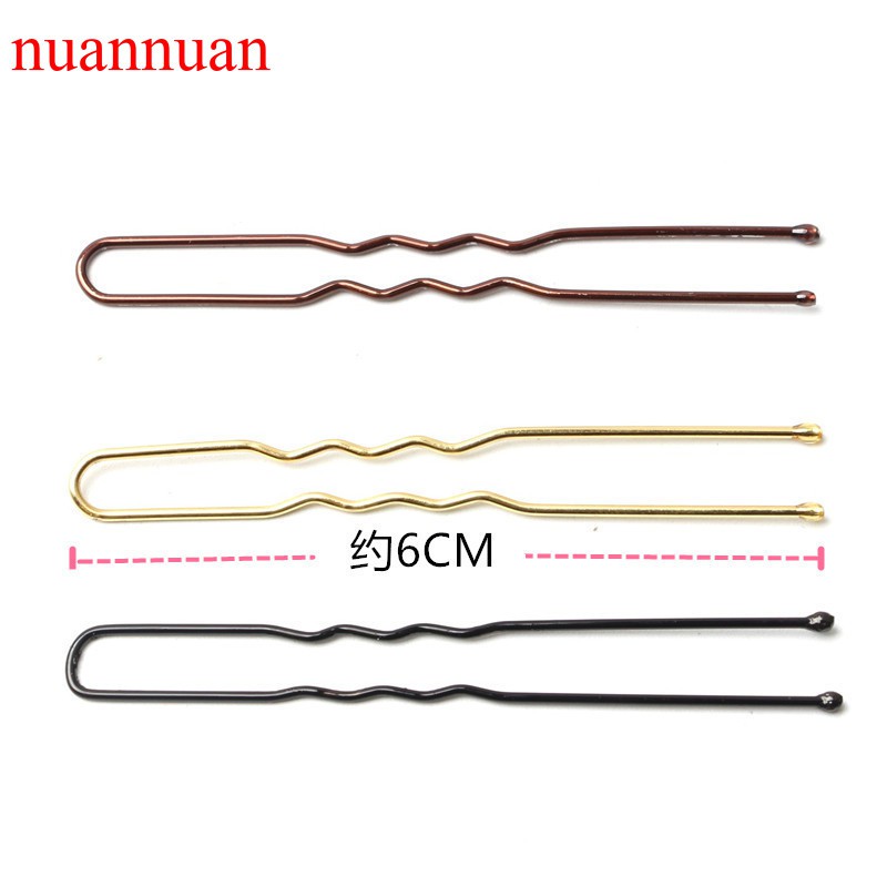 Set 50 / 100 Kẹp Tăm Nhiều Màu Thời Trang Cho Nữ