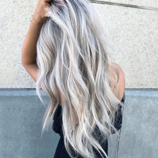 [TÓC GIẢ] 🎊 HÌNH THẬT🎊 BỘ NGUYÊN ĐẦU MÃ 1025 ĐEN BẠCH KIM OMBER LƯỚI HOA CAO CẤP