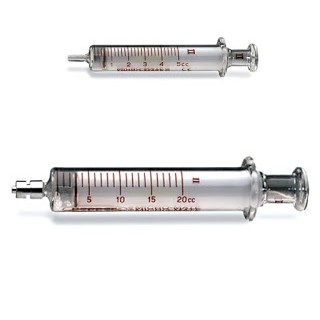 bơm Tiêm Thủy Tinh Các Cỡ 1 Den 50 Ml