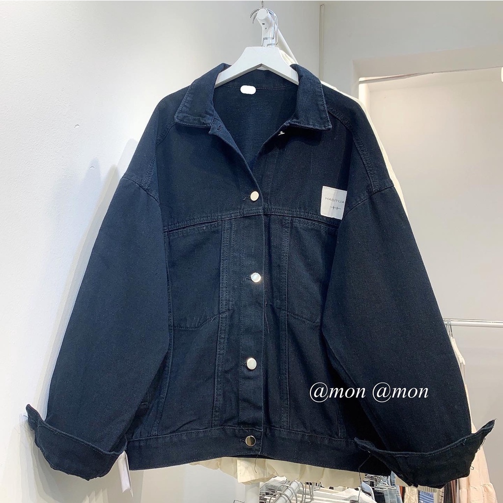 210684 Áo khoác jeans nữ - áo bò nữ ulzzang chất bò mềm freesize thời trang ulzzang