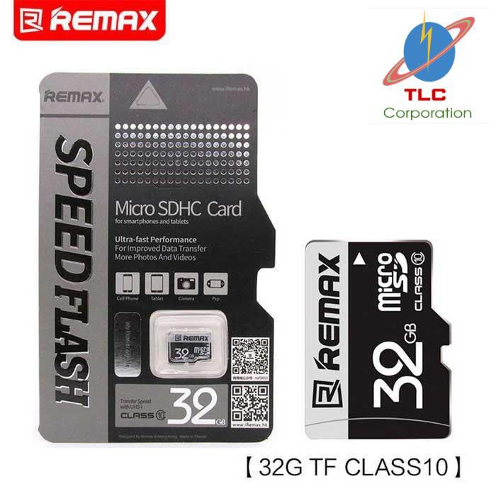 Thẻ Nhớ Chính Hãng Remax 32G Class 10 NK - BH 05 Năm | BigBuy360 - bigbuy360.vn
