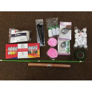 BỘ DỤNG CỤ LÀM HOA HỒNG ĐẤT SÉT BẤT TỬ - HOA ĐẤT SÉT NHẬT THÁI