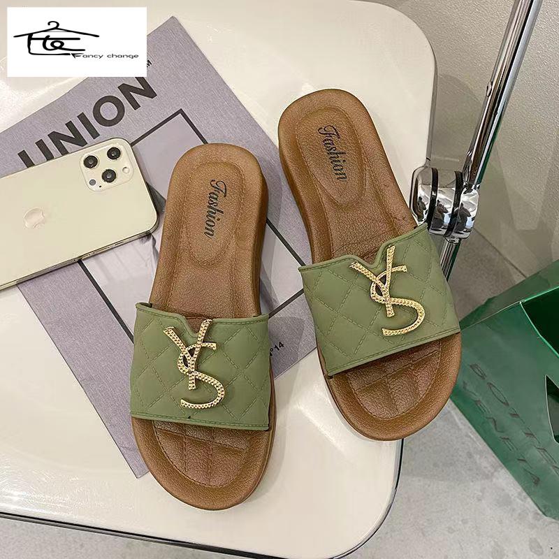 Dép Sandal Đế Dày Chống Trượt Thời Trang Dành Cho Nữ