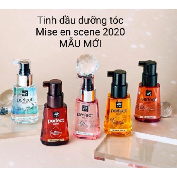 BGF Dưỡng Tóc Mise En Scene Perfect Hair Serum Styling và Golden Morocco 21 BA41