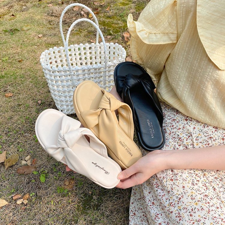 [ Mã 66CBSALE giảm 30K đơn 200K] Xăng đan Nữ Đế Bệt Mũi Tròn Quai Chéo Thời Trang | BigBuy360 - bigbuy360.vn