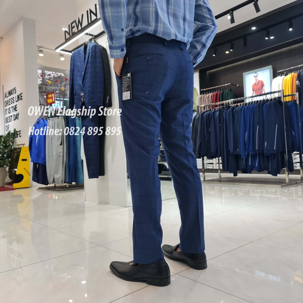 OWEN -  Quần âu nam công sở dáng SLIMFIT mã QS22414 - OWEN Flagship Store