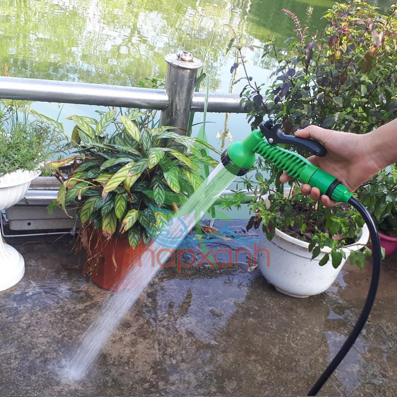 Bộ vòi xịt nước tưới cây, rửa xe 7 trong 1 + 20m dây 8/11