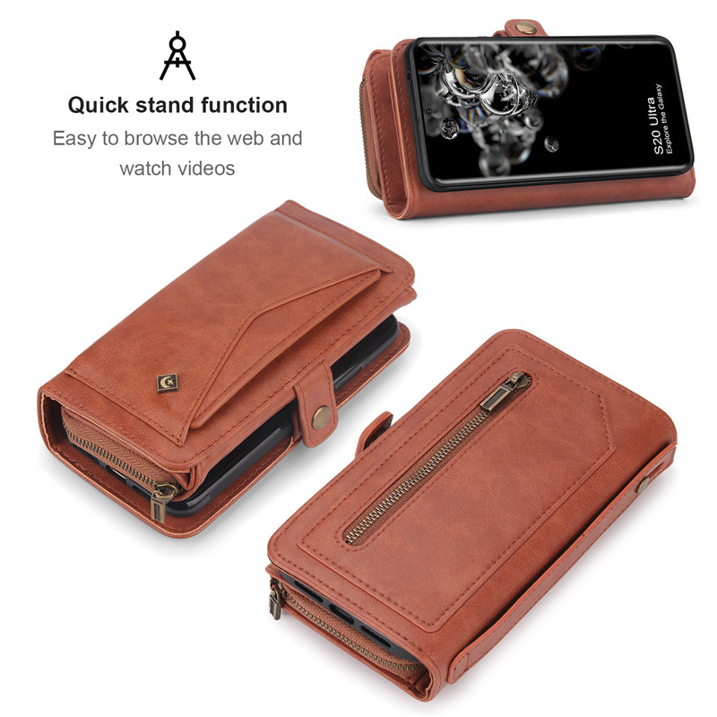 Bao Da Có Ngăn Đựng Thẻ Tiện Dụng Cho Samsung Note 20 Ultra / Note 10 / Note 9 | BigBuy360 - bigbuy360.vn