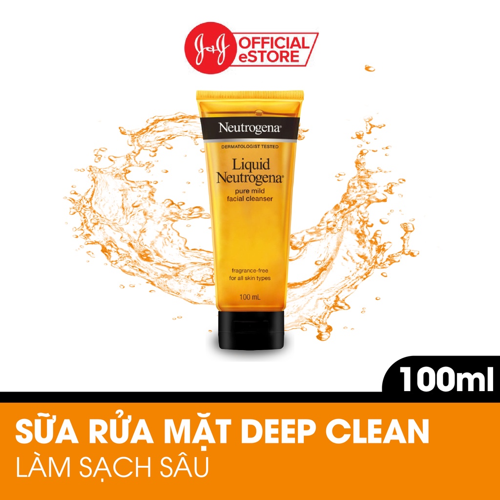 Nước rửa mặt Neutrogena dịu nhẹ 100ml