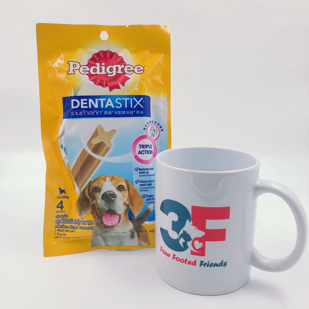 Bánh thưởng medium cho chó Pedigree DentalStix - 98gr - Bao Bì Chính Hãng