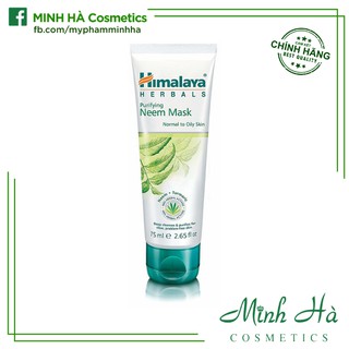 Mặt nạ đất sét Himalaya Herbals Neem Face Pack 100ml