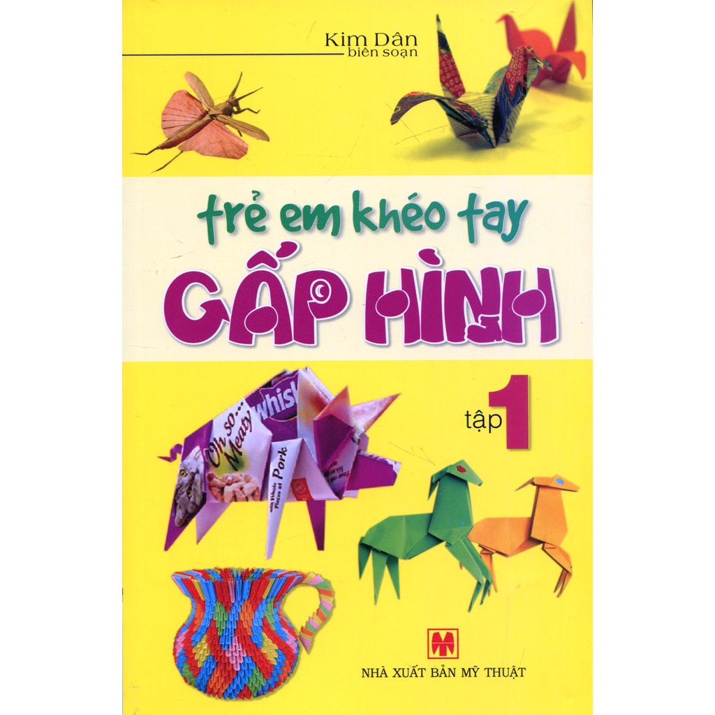 Sách Trẻ Em Khéo Tay Gấp Hình